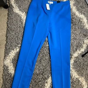 Neiman Marcus Mid Rise Straight Leg Ankle Pants
